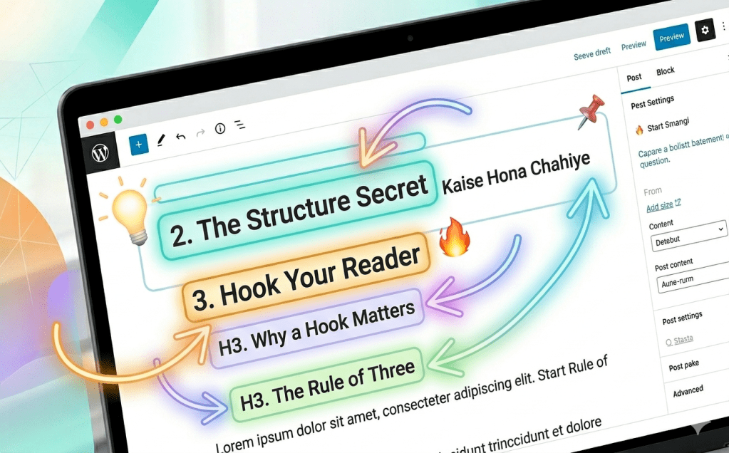 Blog H2 H3 Headings Example in Hindi and English – SEO-Friendly Structure